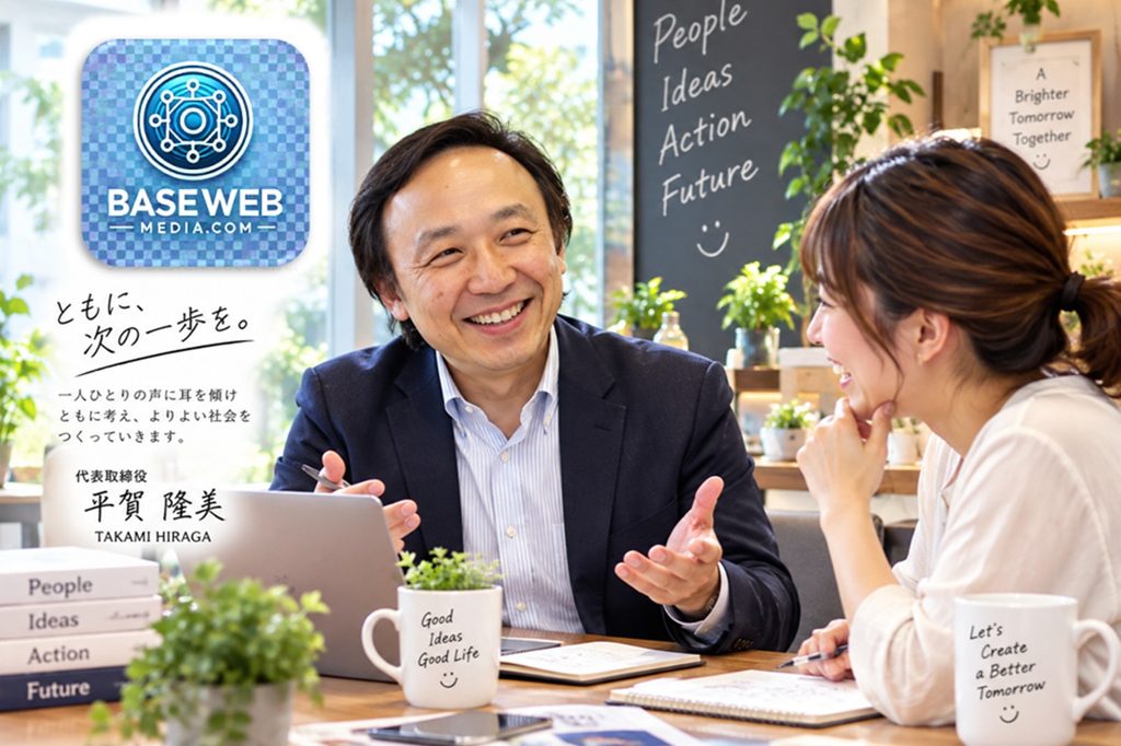 BASEWEBMEDIA　代表 平賀隆美